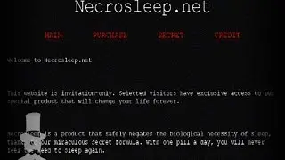 Spooky Spaghetti Episode 3: Necrosleep