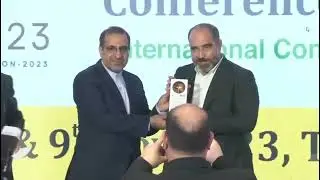 Felicitation of Mr Davood Mohammadi, Chairman of the Iran Bitumen Association and Manager of GPSI Co