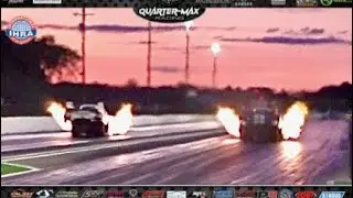 INSANE Top Fuel Dragster & Nitro Funny Car Semi Finals!