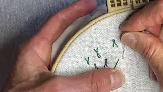 Twisted Chain Stitch Right and Left Handed