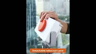 Joybos&reg; Rectangle Double-Sided Magnetic Telescopic Rod Window Cleaner