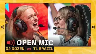 G2 Gozen vs Team Liquid Brazil | Open Mic | Game Changers Championship 2023