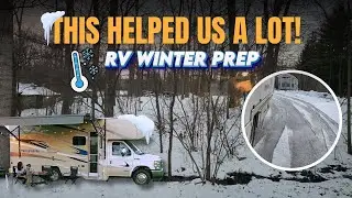 RV Winter Prep for Full-Time RV Living!