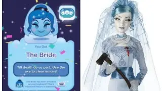 Game: Disney Emoji Blitz - The Bride from Disney's The Haunted Mansion Unlocked