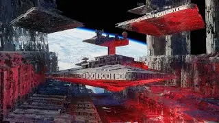 destroyers Star Wars concept art made in nomad sculpt mobile