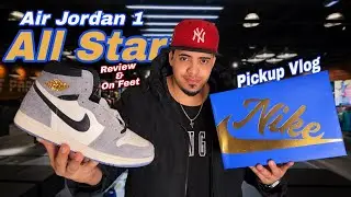 Jordan 1 All Star &ldquo;Cool Grey&rdquo; Pickup Vlog, Review & On Feet 