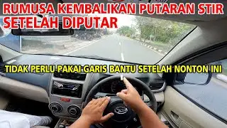 CARA MENGEMBALIKAN PUTARAN STIR SETELAH DIPUTAR