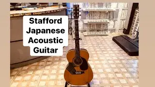 Stafford Japanese Acoustic Guitar