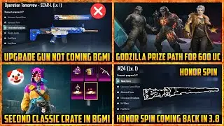 🔴 No Upgradable Gun in PREMIUM CRATE | Honor Spin Coming | Godzilla Prize Path | Next Classic Crate