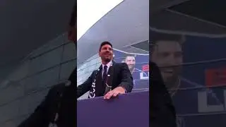 Messi led fans to a frenzy