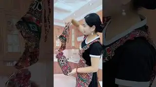 Cotton Apron kitchen #fashion #goodvibes #goodthing #fashionable #handmade #apronstyle #shorts