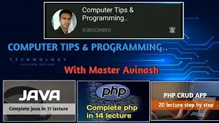 Computer Tips & Programming.. 