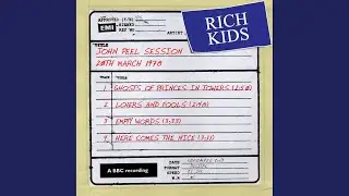 Lovers And Fools (John Peel Session - 20th Mar 78)