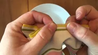 No-sew cloth napkins