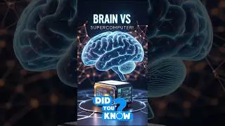 🧠 Your Brain is More Powerful Than a Supercomputer! 🖥️ #brainpower #mindblown #didyouknow