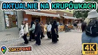 🔴Zakopane, URLOP i WAKACJE w górach, tak jest dziś na KRUPÓWKACH 2025.07.16 ASMR