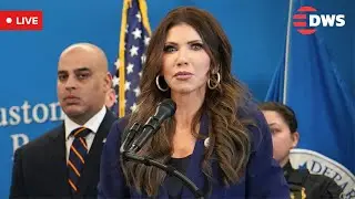 LIVE: DHS Secretary Kristi Noem Announces Updates on U.S. Border Wall | Nogales, AZ | AC15