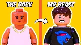 Estrelas em LEGO: Veja Como Recriei Pessoas Famosas com LEGO! | TD BRICKS em Portugu&ecirc;s.