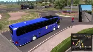 ETS2 1.37 Mods |Bus Mod| - Making Trip of Bus with Neoplan New Tourliner Euro 6 Mod