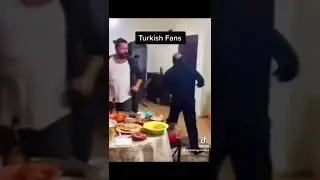 Turkish Fans Reacting To A Missed Chance 🇹🇷😂 #shorts #funny