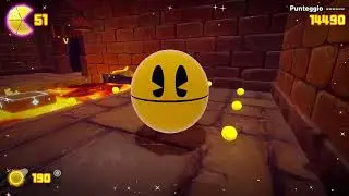 PAC MAN WORLD 2 RE - PAC (WALKTHROUGH PARTE 5 - PS5) VULCANO + BOSS 