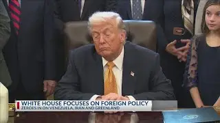 White House focuses on foreign policy