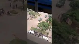 Uganda Military Intimidating Voters before and during Election