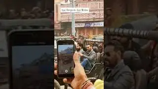 Bhola Movie Shooting with #ajaydevgan In #banaras #shorts #reels #bollywood