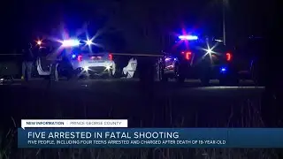 5 arrested in fatal shooting of 19-year-old in Prince George County