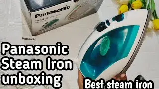 Panasonic Steam iron NI-E410T  unboxing || Best Steam iron for clothes and home use