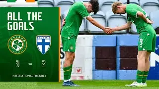 ALL THE GOALS | Ireland MU16 3-2 Finland MU16 | International Friendly