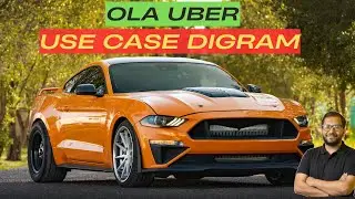 OLA | UBER Use Case Diagram | Machine Coding Round | Low Level Design - Part 2