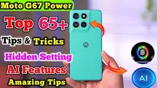 Moto G67 Power 5G Tips & Tricks | 65+ Special Features || Technical Mind Support, Tips and tricks