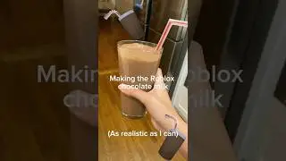 Roblox chocolate milk!! #roblox #nostalgia #chocolatemilk #bloxycola #meme Don&rsquo;t look at sound!