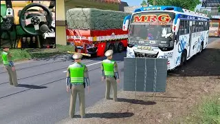 MRG Travels Trichy | Drive on village Road|Ets2...