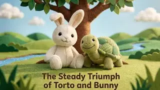 The Tortoise and the Hare | TORTO AND BUNNY | Stories for  Smart Kids |  #baby  #cartoon #story