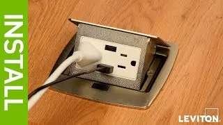 Introducing the Leviton Pop-Up Floorbox Receptacles & QuickPort
