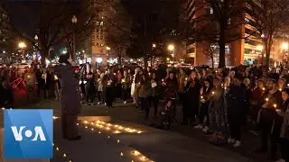 Washingtonians Hold Vigil for Earthquake Victims in Turkey, Syria | VOANews