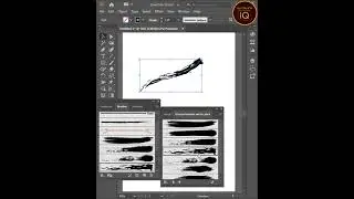 Brush in illustrator #Shorts #illustrator #illuatratoriq #brush #brushes #IQ #ytshorts #education