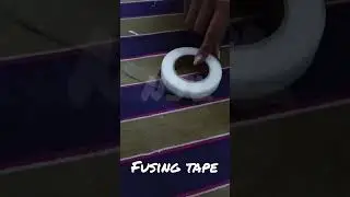 How to use fusing tape| DIY | Stitching tips #diy #stiching #sweing