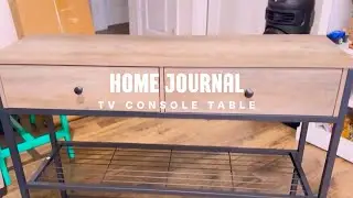 TEMU Unboxing TV Console Table | Good Buy