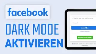 Facebook Dark mode / Nachtmodus aktivieren 2024 (Schnell & Einfach)