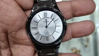 Titan Edge Slimmest Ceramic Premium Edition for Men #navyawatchgallery 