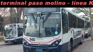 Transporte Metropolitano: Terminal Paso Molino (Línea K) - Uruguay 12/6/2024