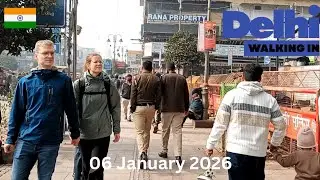 Walking in Delhi 2026 | Chandni Chowk Market Full Walk Through | Delhi Street Walk | Walk In World
