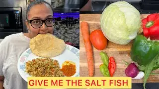 HOW TO MAKE BAKE AND SALTFISH BULJOL