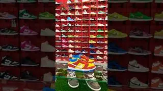 In Store Nike Dunk Bart Simpson Sb Unboxing AT Rich Kickz