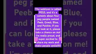 Check out PEGS on webtoon!!!!! #webtoon #canvas #author #comic #comicartist #art #pegs #support