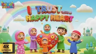 I Trust With a Happy Heart |  | Islamic Kids Rhyme | 3D Muslim Children Nasheed