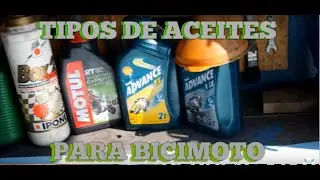 Que aceite es mejor para mi bicimoto? TIPOS DE ACEITE PARA BICIMOTO,  ¿Cual es mejor? Como mezclar